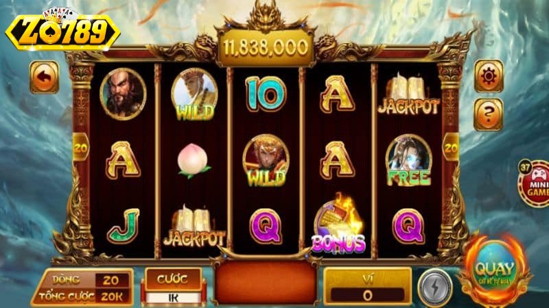 Giới Thiệu Zo789 - Cổng Game Đình Đám Luôn Được Tin Cậy Đồ họa slot game đẹp thu hút người chơi